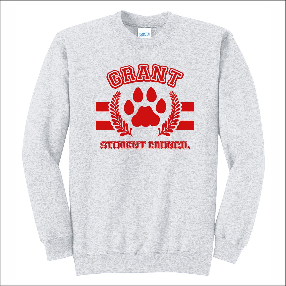 Grant Community HS STUCO Crewneck Sweatshirt - Des. A