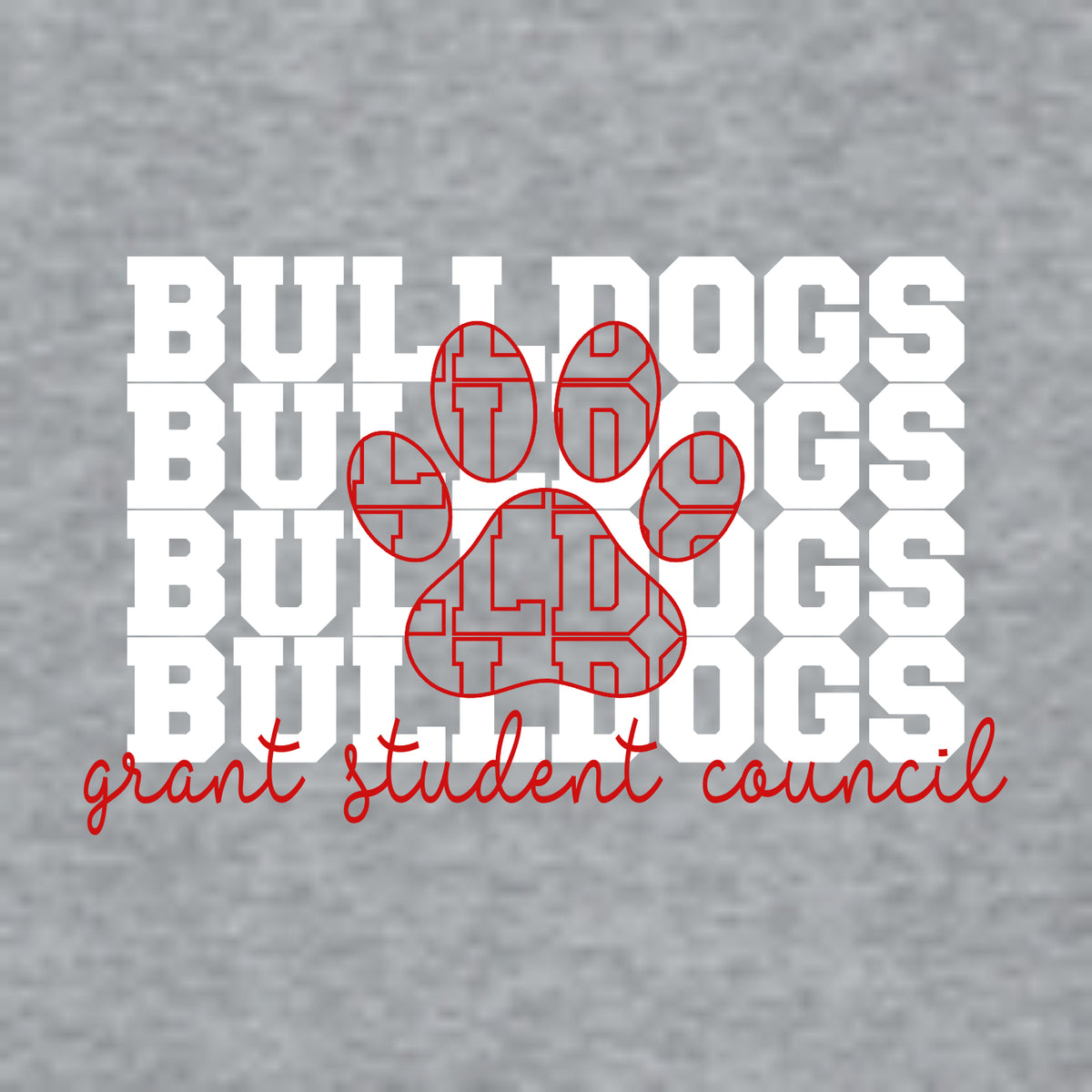 Grant Community HS STUCO 50/50 Short Sleeve T-shirt - Des. B