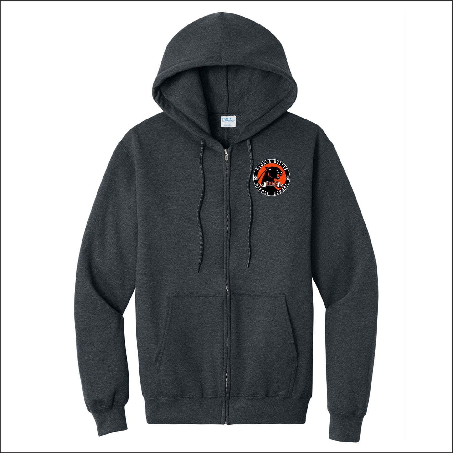 GWMS Full-Zip Hooded Sweatshirt