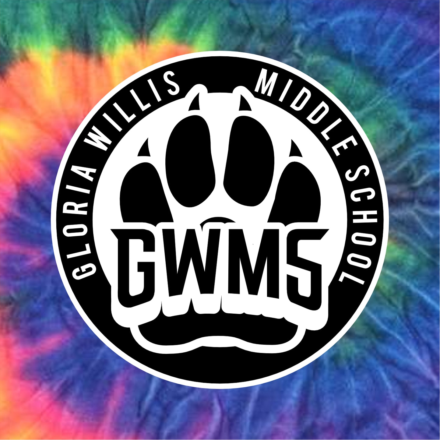 GWMS Toddler Tie-Dyed T-Shirt