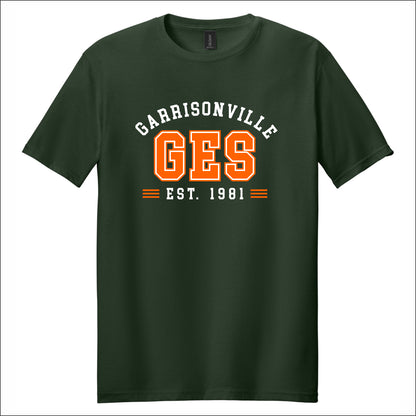 Garrisonville Elem Softstyle Short Sleeve T-shirt - Design B