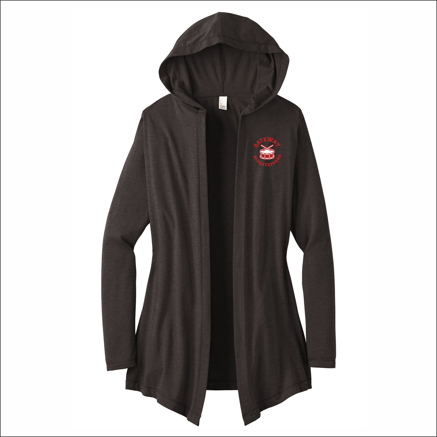 Gateway Highsteppers Ladies Tri-Blend Hooded Cardigan