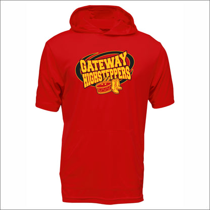 Gateway Highsteppers Performance Hooded Short Sleeve Tee
