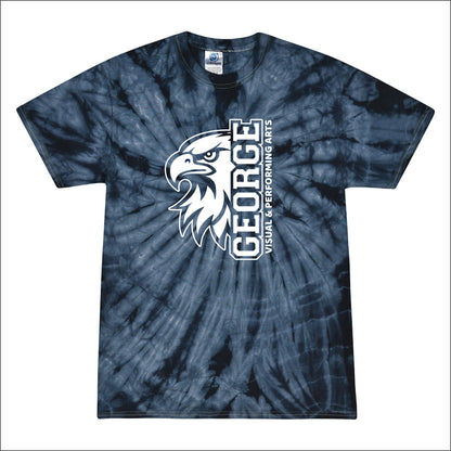 George Visual  Spider Tie-Dye T-shirt