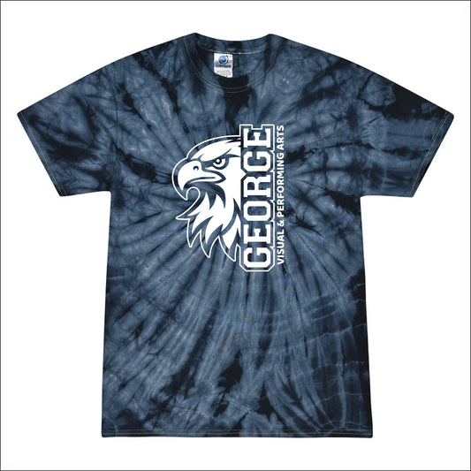 George Visual  Spider Tie-Dye T-shirt