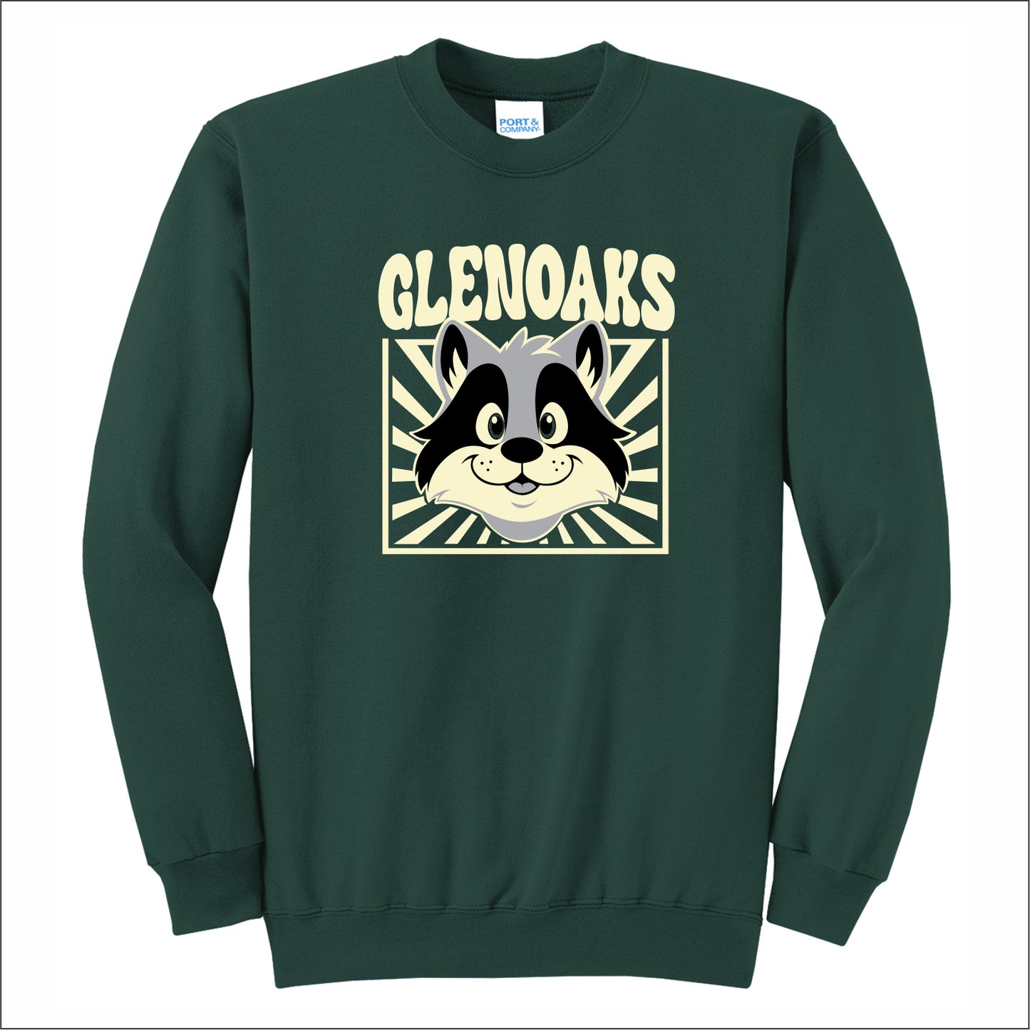 Glenoaks Elem Crewneck Sweatshirt -Design A
