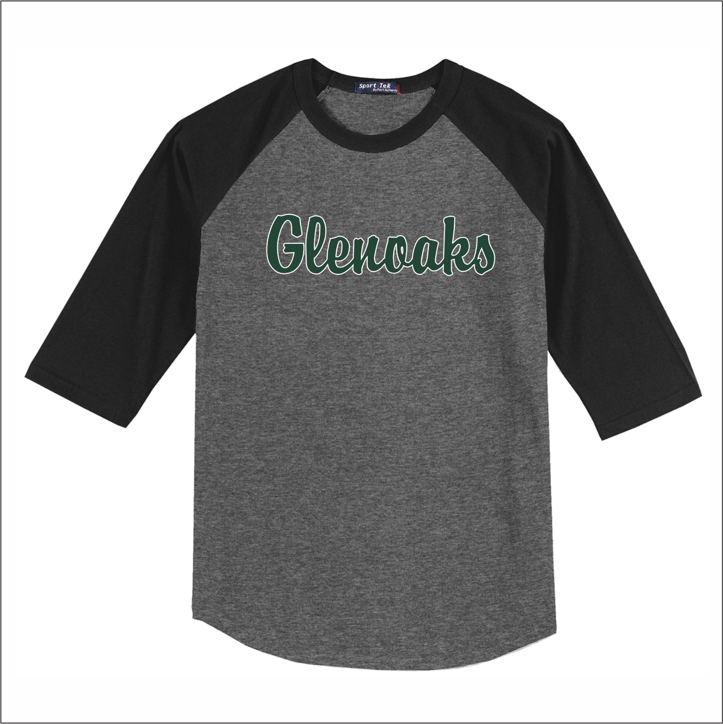 Glenoaks Elem 3/4 Sleeve Baseball T-shirt