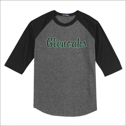 Glenoaks Elem 3/4 Sleeve Baseball T-shirt