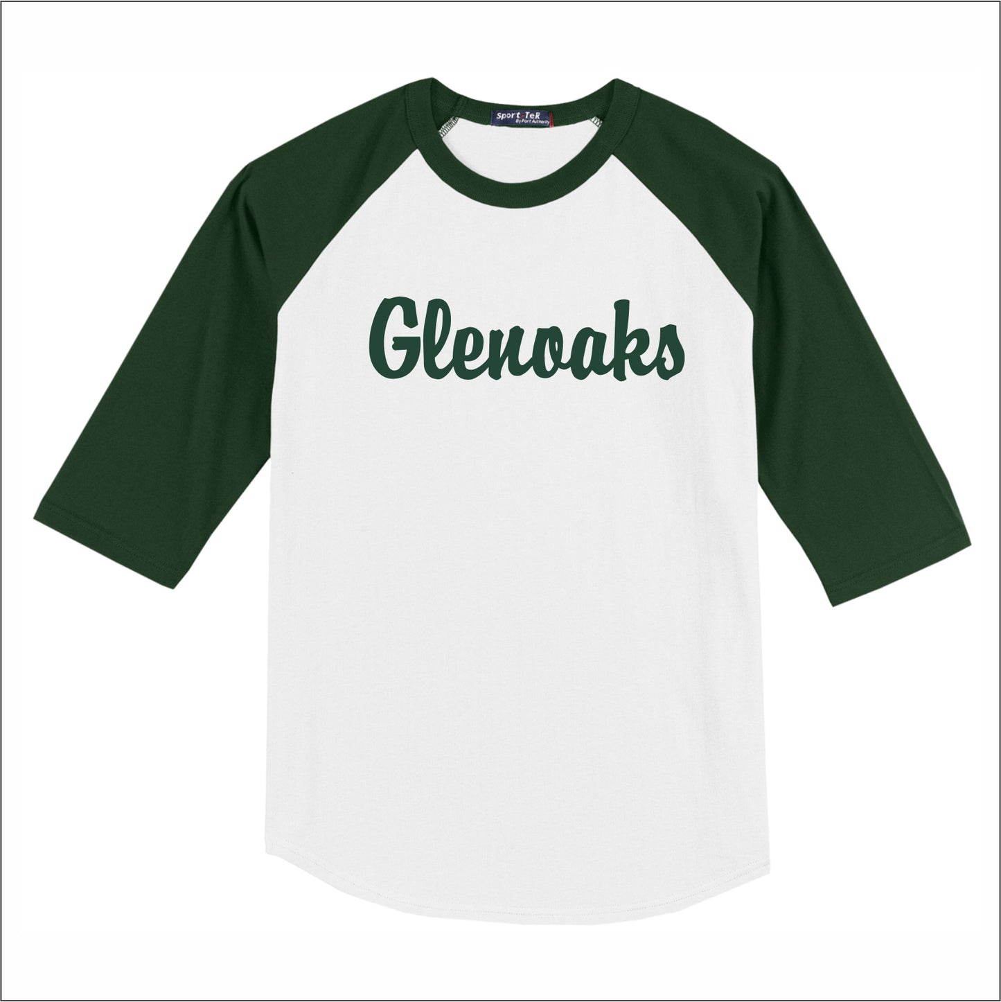 Glenoaks Elem 3/4 Sleeve Baseball T-shirt