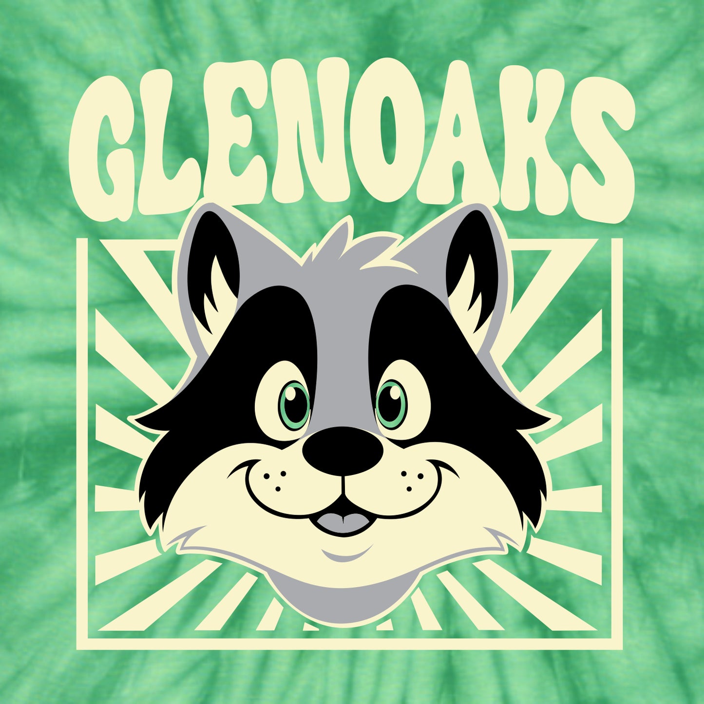 Glenoaks Elem Spider Tie-Dye T-shirt