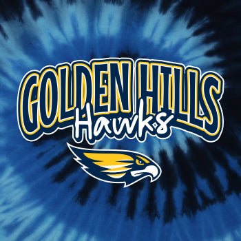 Golden Hills School Tie-Dye Long Sleeve T-shirt