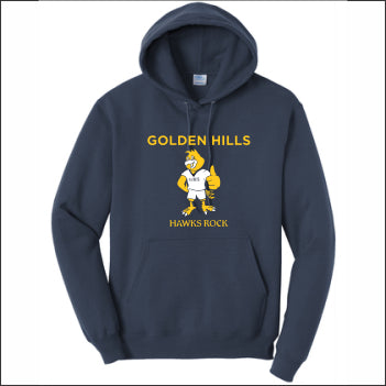 Golden Hills School Hooded Sweatshirt - Des. B