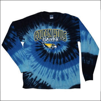 Golden Hills School Tie-Dye Long Sleeve T-shirt