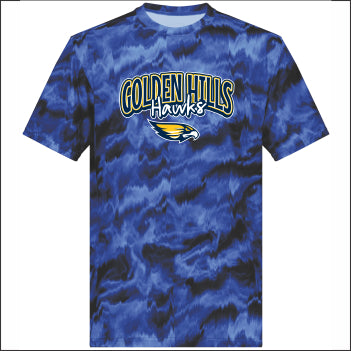 Golden Hills School Cotton Touch Performance T