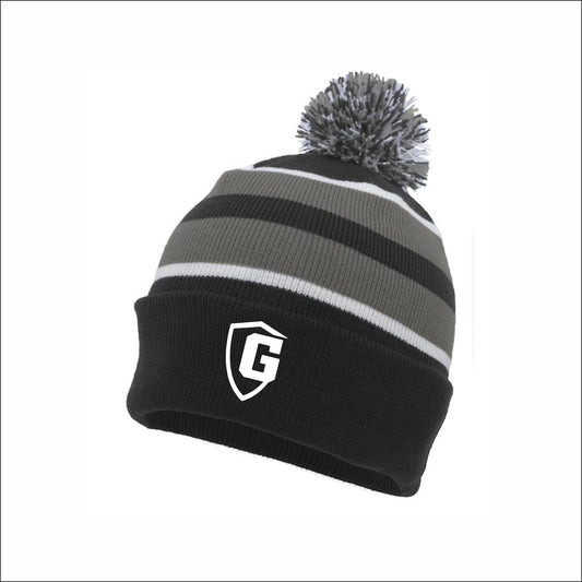 BNGSA Guardians Knit Fold Over Pom-Pom Beanie