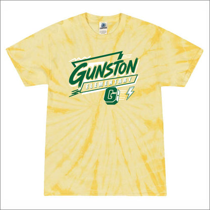 Gunston Elementary Spider Tie-Dye T-shirt - Des. A