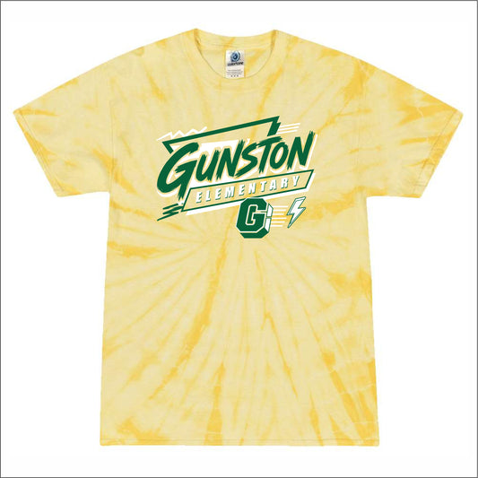 Gunston Elementary Spider Tie-Dye T-shirt - Des. A