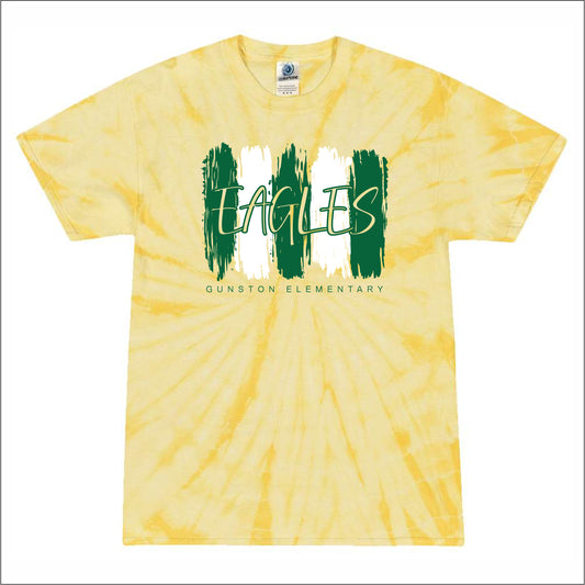 Gunston Elementary Spider Tie-Dye T-shirt - Des. B