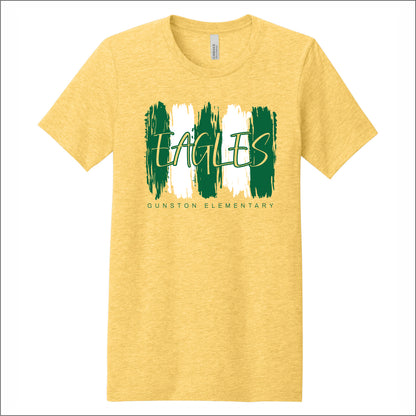 Gunston Elementary Heathered Soft Jersey T-shirt - Des. B