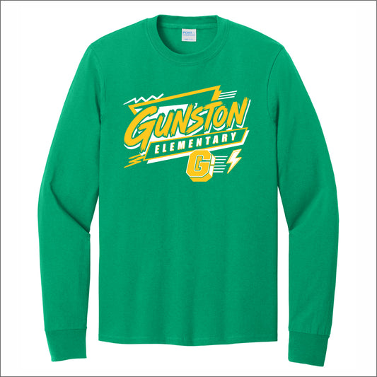Gunston Elementary Long Sleeve T-shirt - Des. A