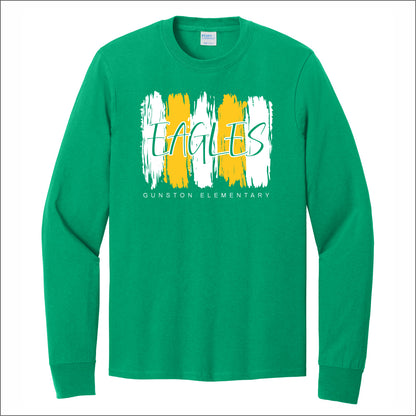 Gunston Elementary Long Sleeve T-shirt - Des. B