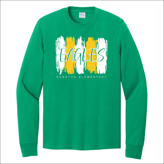 Gunston Elementary Long Sleeve T-shirt - Des. B