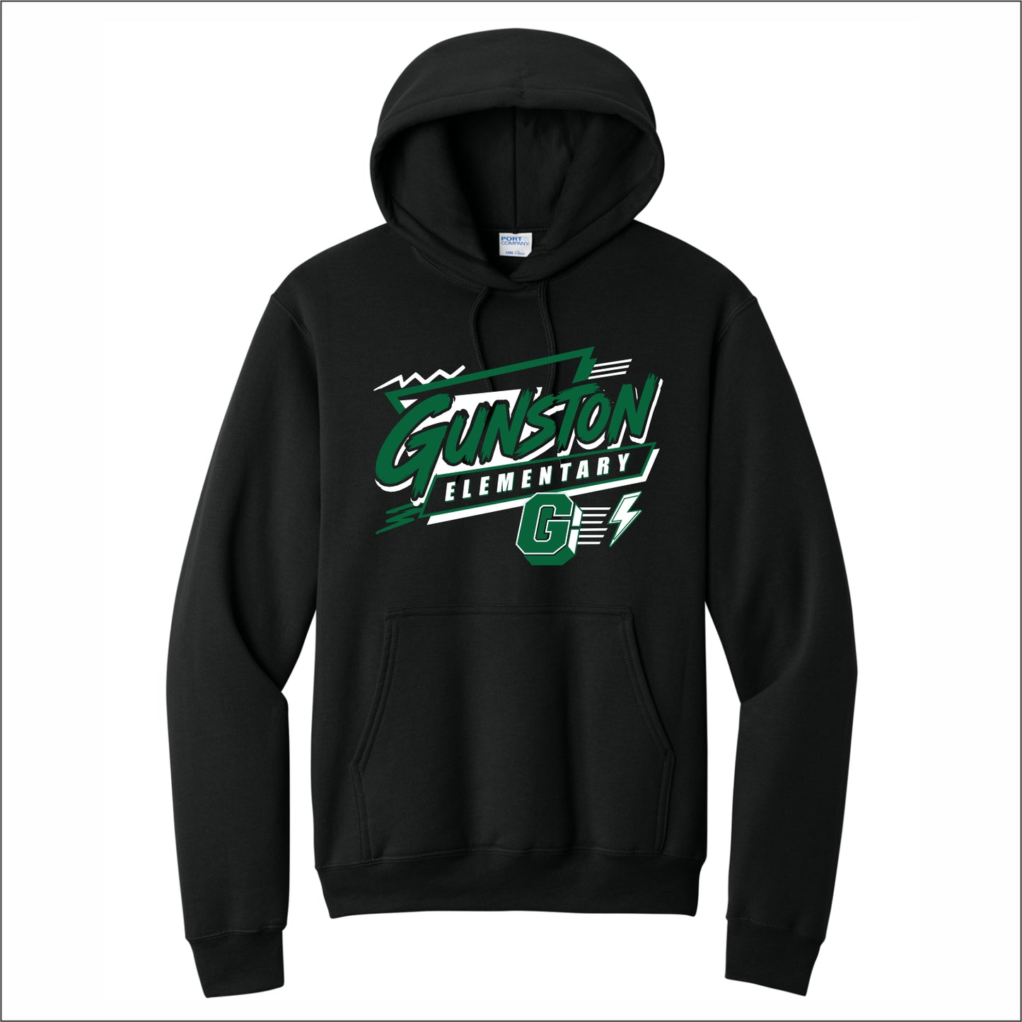 Gunston Elementary Hooded Sweatshirt - Des. A