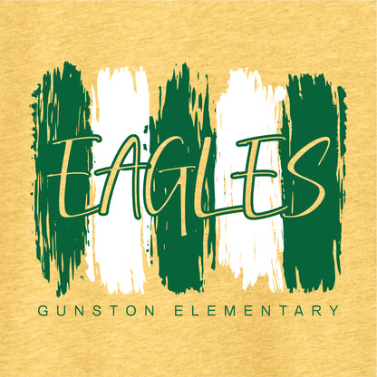 Gunston Elementary Heathered Soft Jersey T-shirt - Des. B