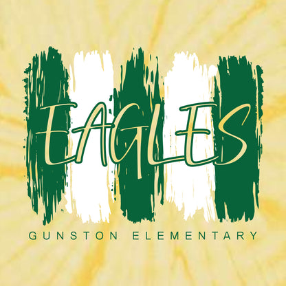 Gunston Elementary Spider Tie-Dye T-shirt - Des. B