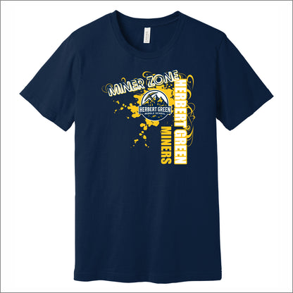 HGMS Spiritwear Soft Jersey Short Sleeve T-shirt - Des. B