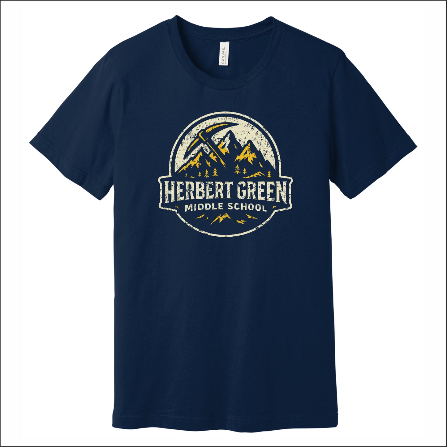 HGMS Spiritwear Soft Jersey Short Sleeve T-shirt - Des. C