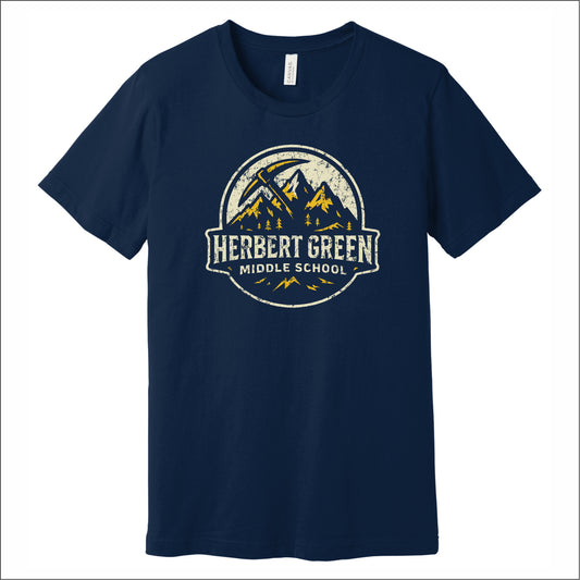 HGMS Spiritwear Soft Jersey Short Sleeve T-shirt - Des. C