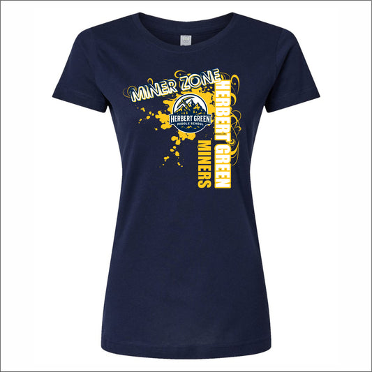 HGMS Spiritwear Ladies Fine Jersey T-shirt