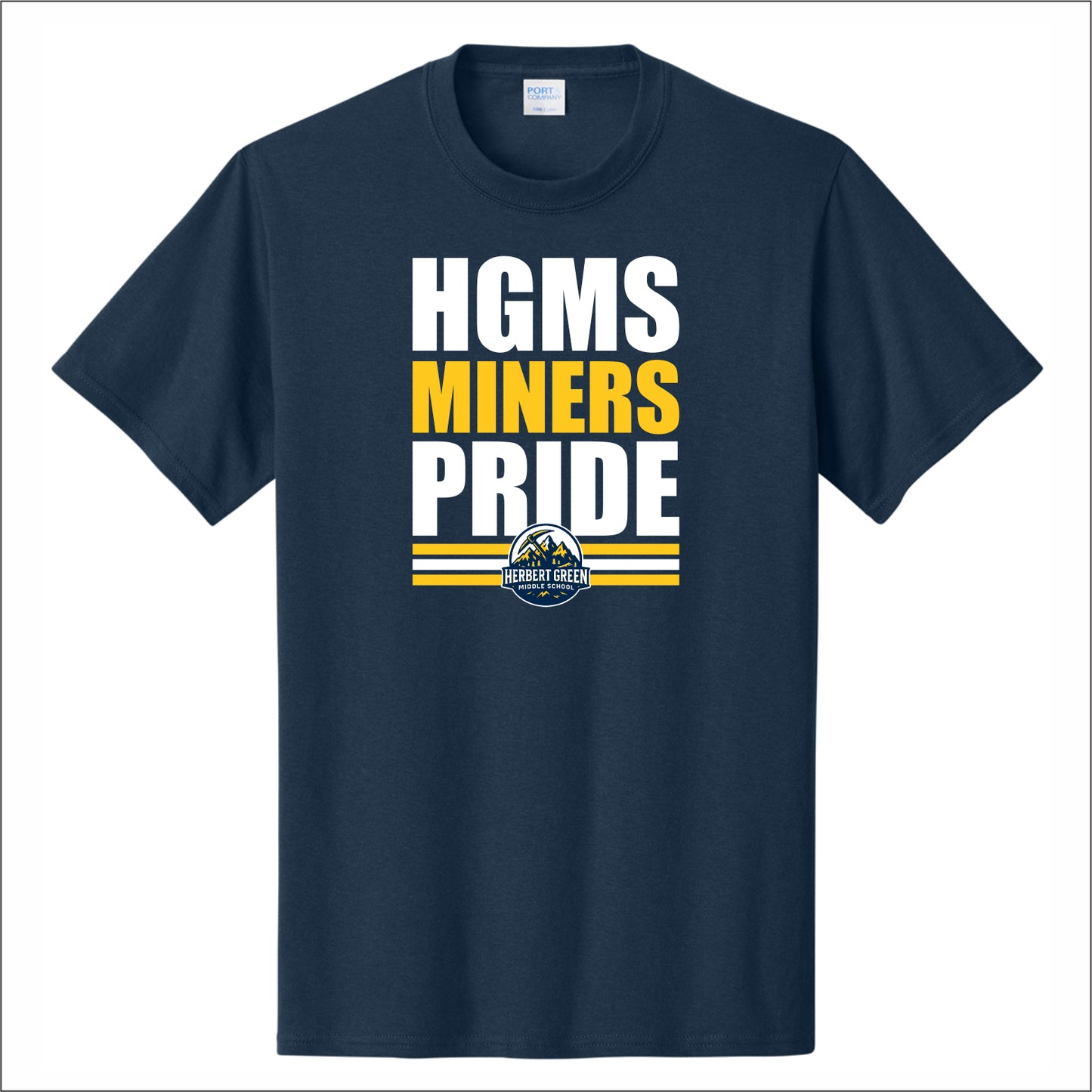 HGMS Spiritwear Short Sleeve T-shirt - Des. A