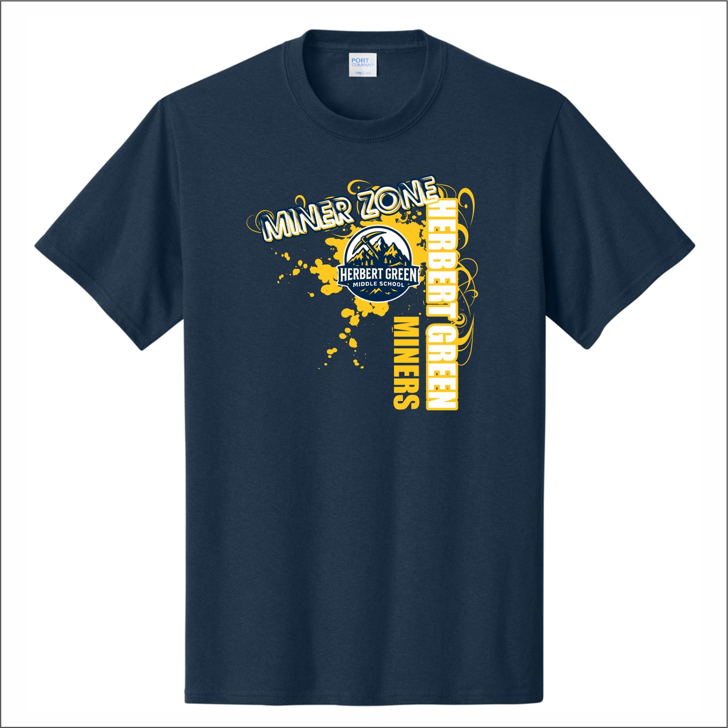 HGMS Spiritwear Short Sleeve T-shirt - Des. B