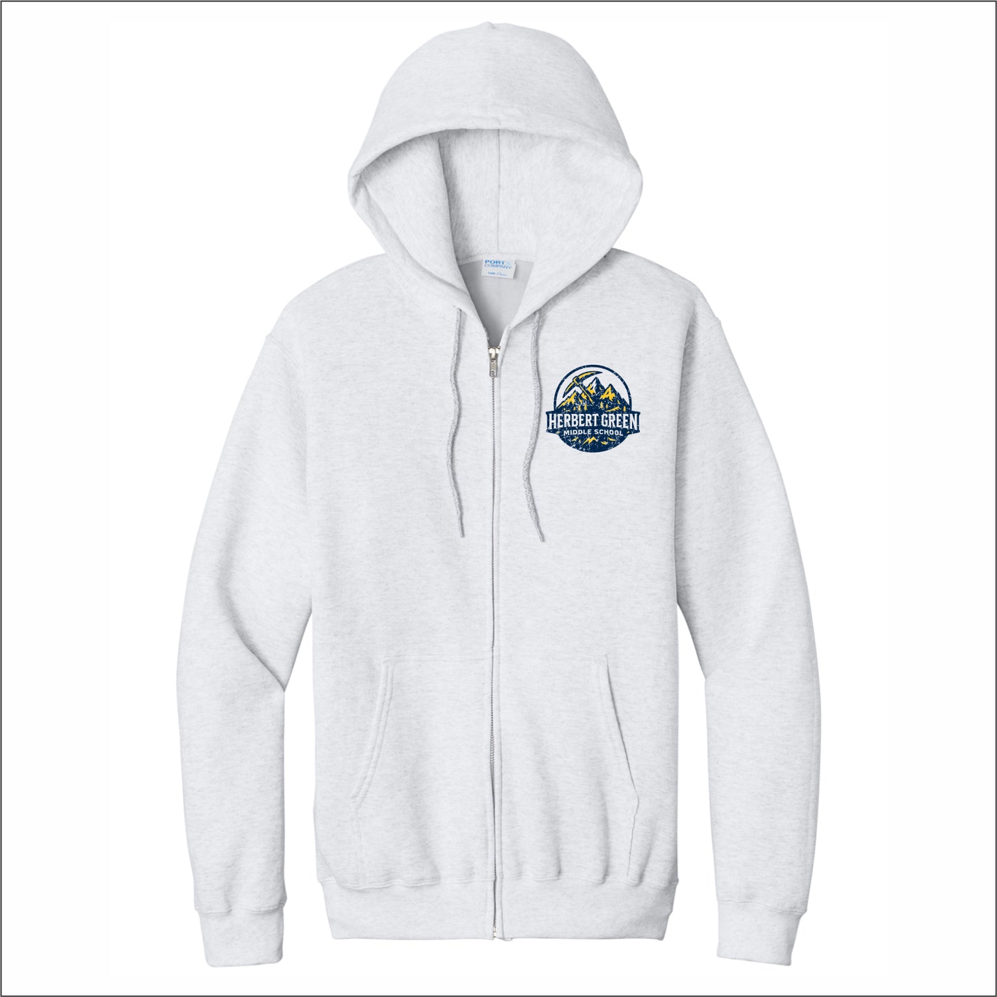 HGMS Spiritwear Full-Zip Hooded Sweatshirt