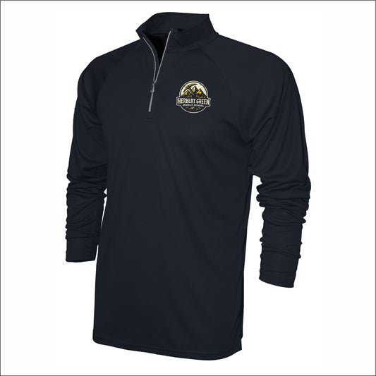 HGMS Spiritwear Performance Long Sleeve 1/4 Zip