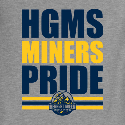 HGMS Spiritwear Heathered Soft Jersey Short Sleeve T-shirt - Des. A