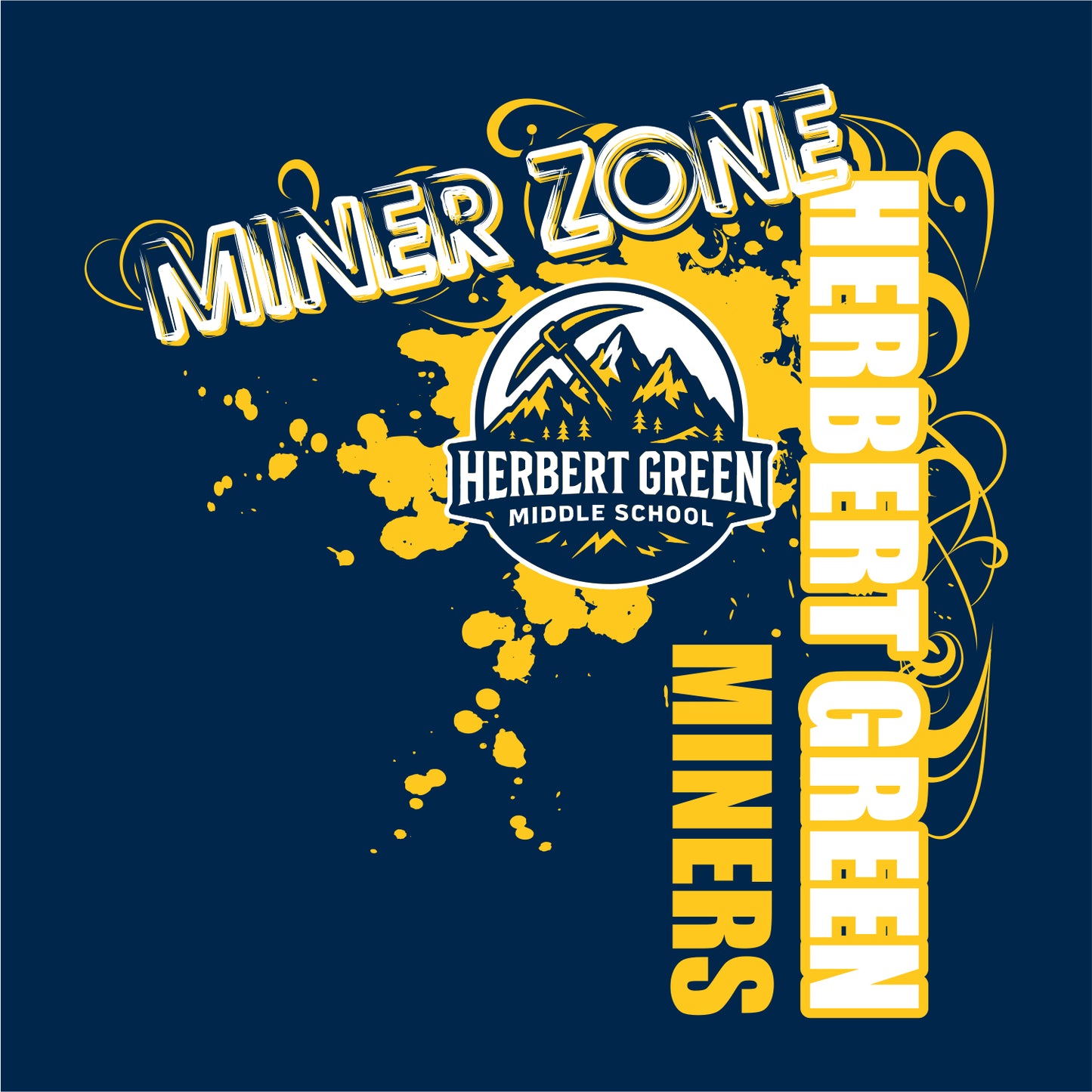 HGMS Spiritwear VIT Crewneck Sweatshirt - Des. B