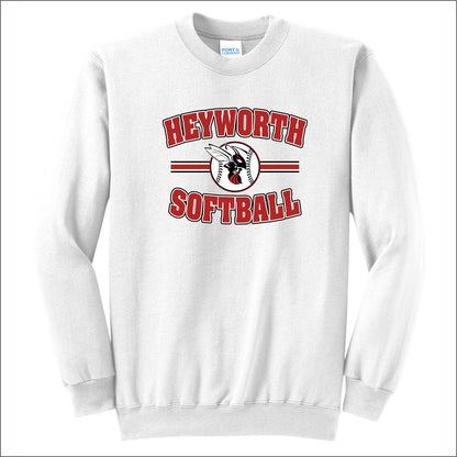 Heyworth HS Softball Crewneck Sweatshirt