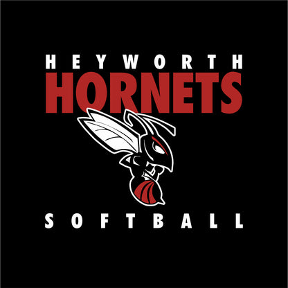 Heyworth HS Softball 1/4 Zip Sweatshirt