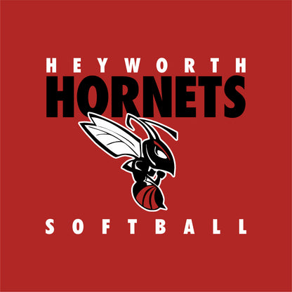 Heyworth HS Softball 1/4 Zip Sweatshirt