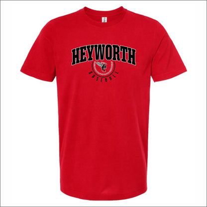 Heyworth Jr High Baseball Premium Cotton T-Shirt - Design A