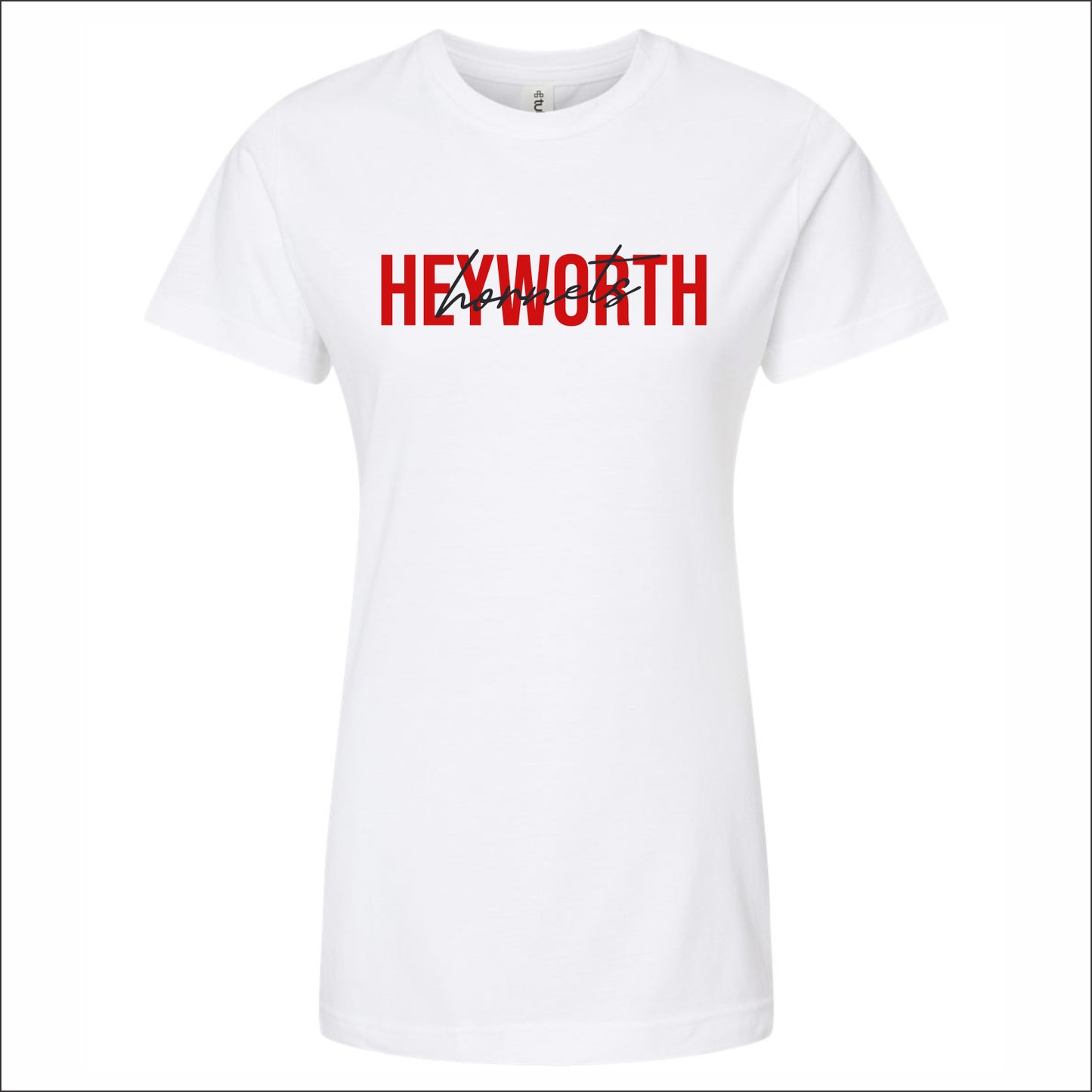 Heyworth Jr High Baseball Ladies Fine Jersey Classic Fit T-Shirt - Design C