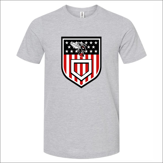 Heyworth Jr High Baseball Premium Cotton T-Shirt - Design D