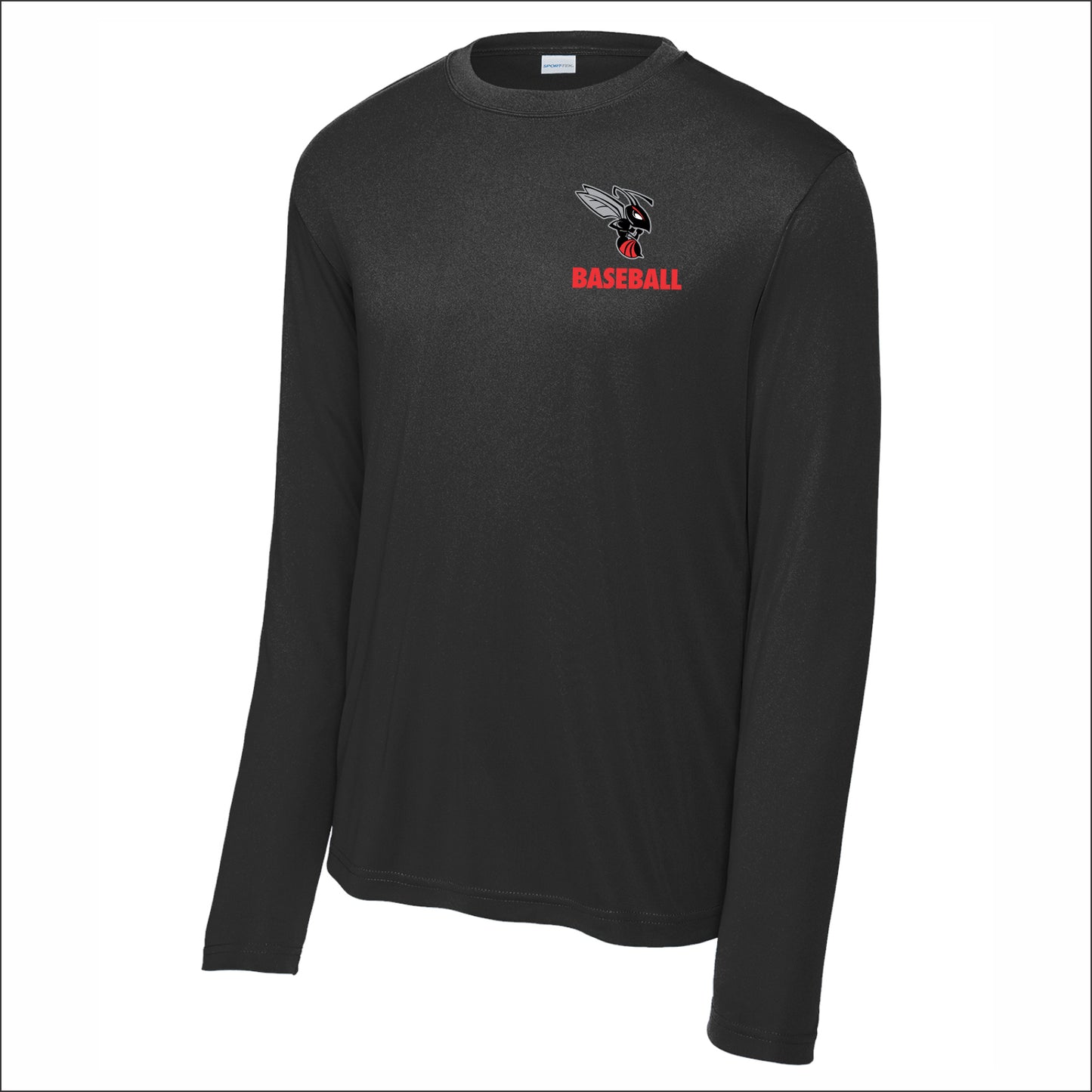 Heyworth Jr High Baseball Performance Long Sleeve T-shirt - Design B
