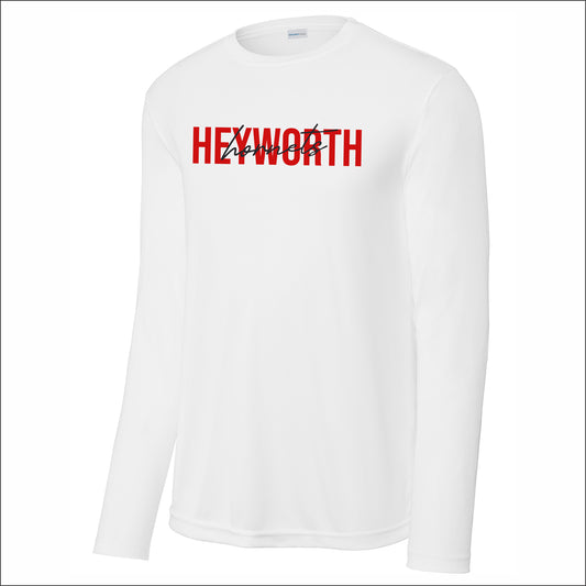 Heyworth Jr High Baseball Performance Long Sleeve T-shirt - Design C