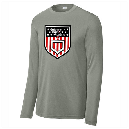Heyworth Jr High Baseball Performance Long Sleeve T-shirt - Design D