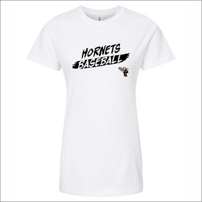 Heyworth Jr High Baseball Ladies Fine Jersey Classic Fit T-Shirt - Design C