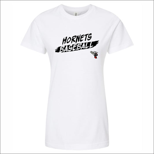 Heyworth Jr High Baseball Ladies Fine Jersey Classic Fit T-Shirt - Design C